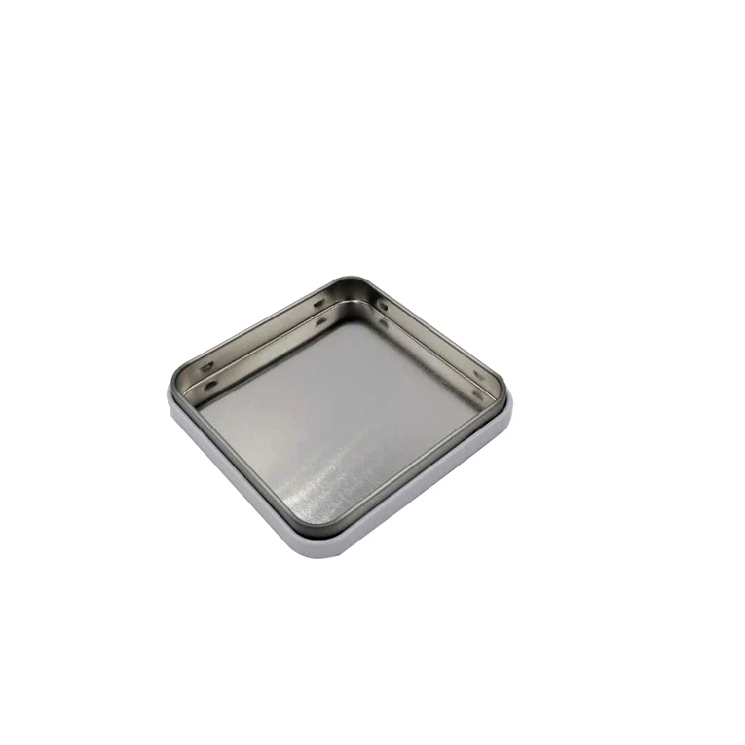 Cmyk Printing Square Tin Box Metal Tin Boxes for Gift Packaging